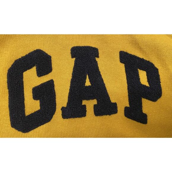 Gap Kids Collegiate Campus Sweater NWT Kids Boys L 10 Logo 2X Vintage Insp - Picture 5 of 7